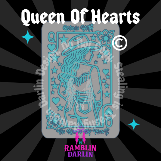 Queen of Hearts Mold ©️