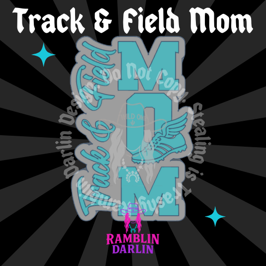 Track & Field Mom Mold