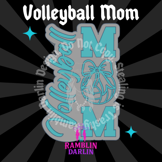 Volleyball Mom Mold