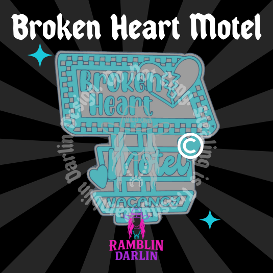 Broken Heart Motel Mold ©️
