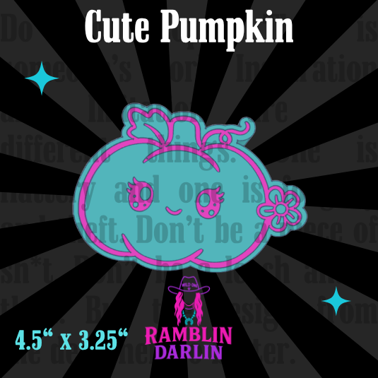 Cute Pumpkin Mold