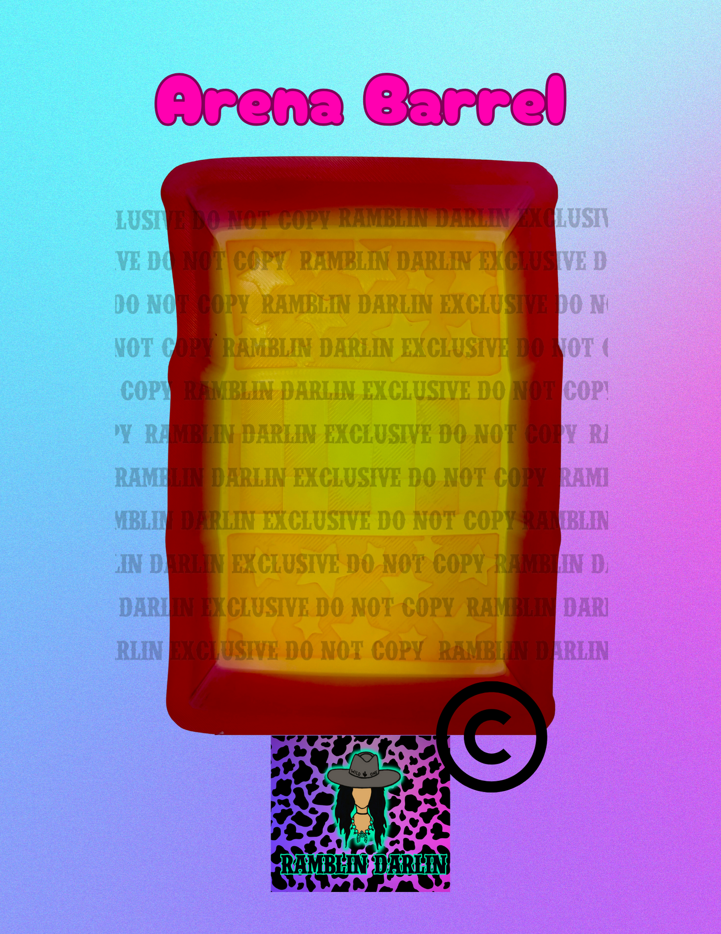 Arena Barrel Mold ©️