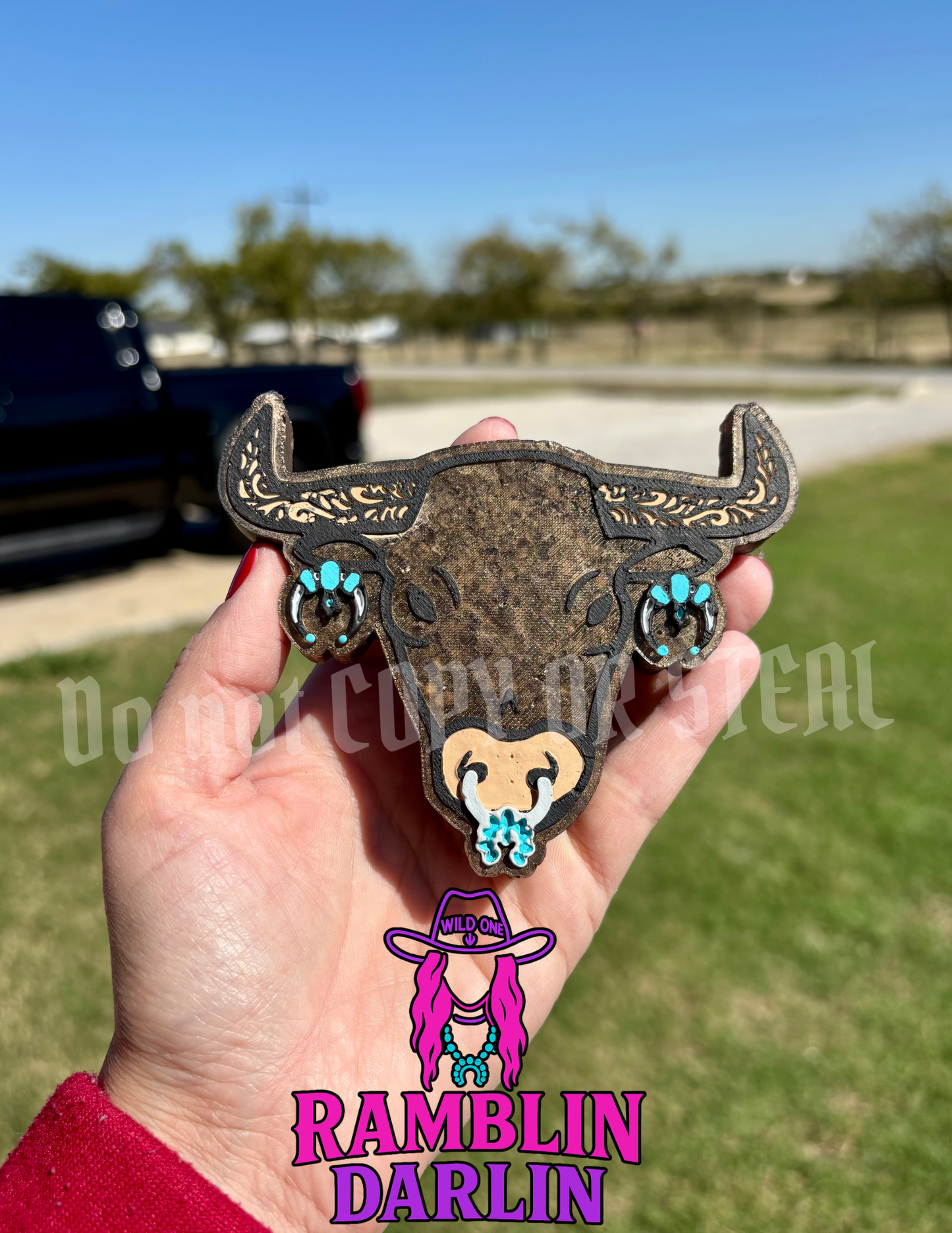 Western Taurus Zodiac Mold ©️