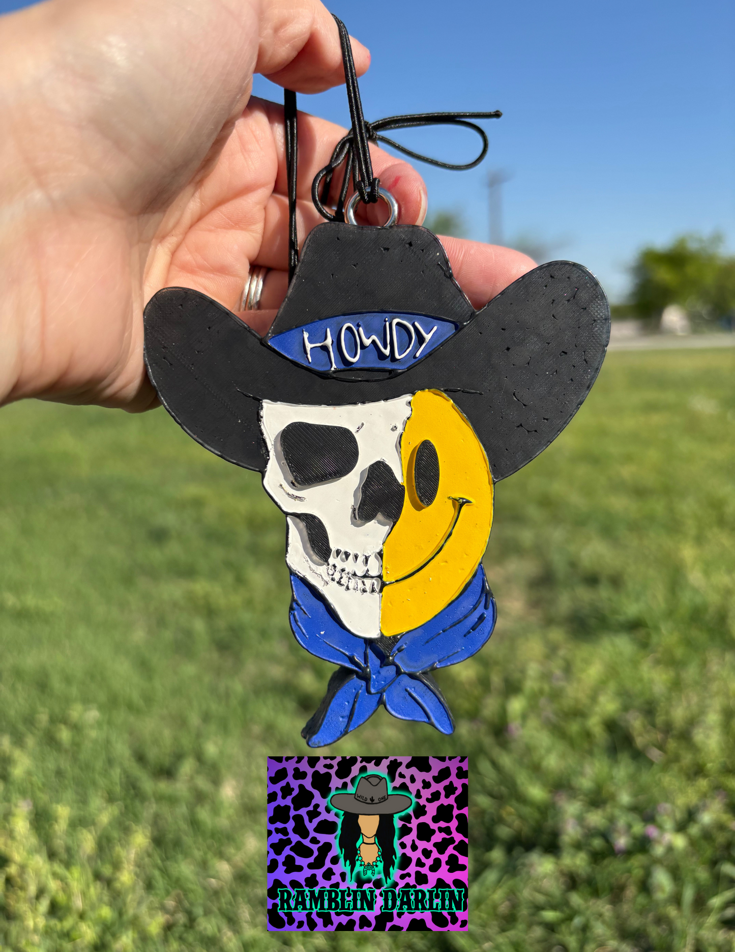 Smiles and Skeleton Cowboy Mold