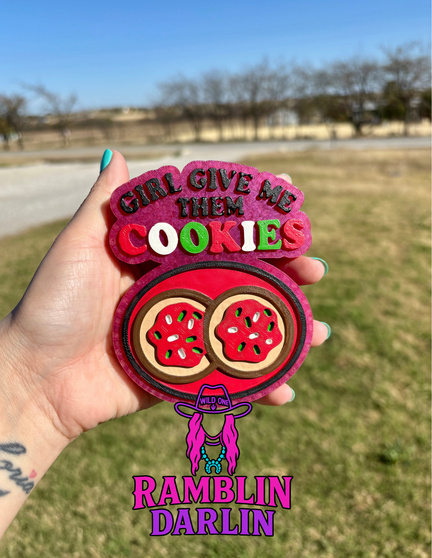 Girl Give Me Them Cookies Mold ©️