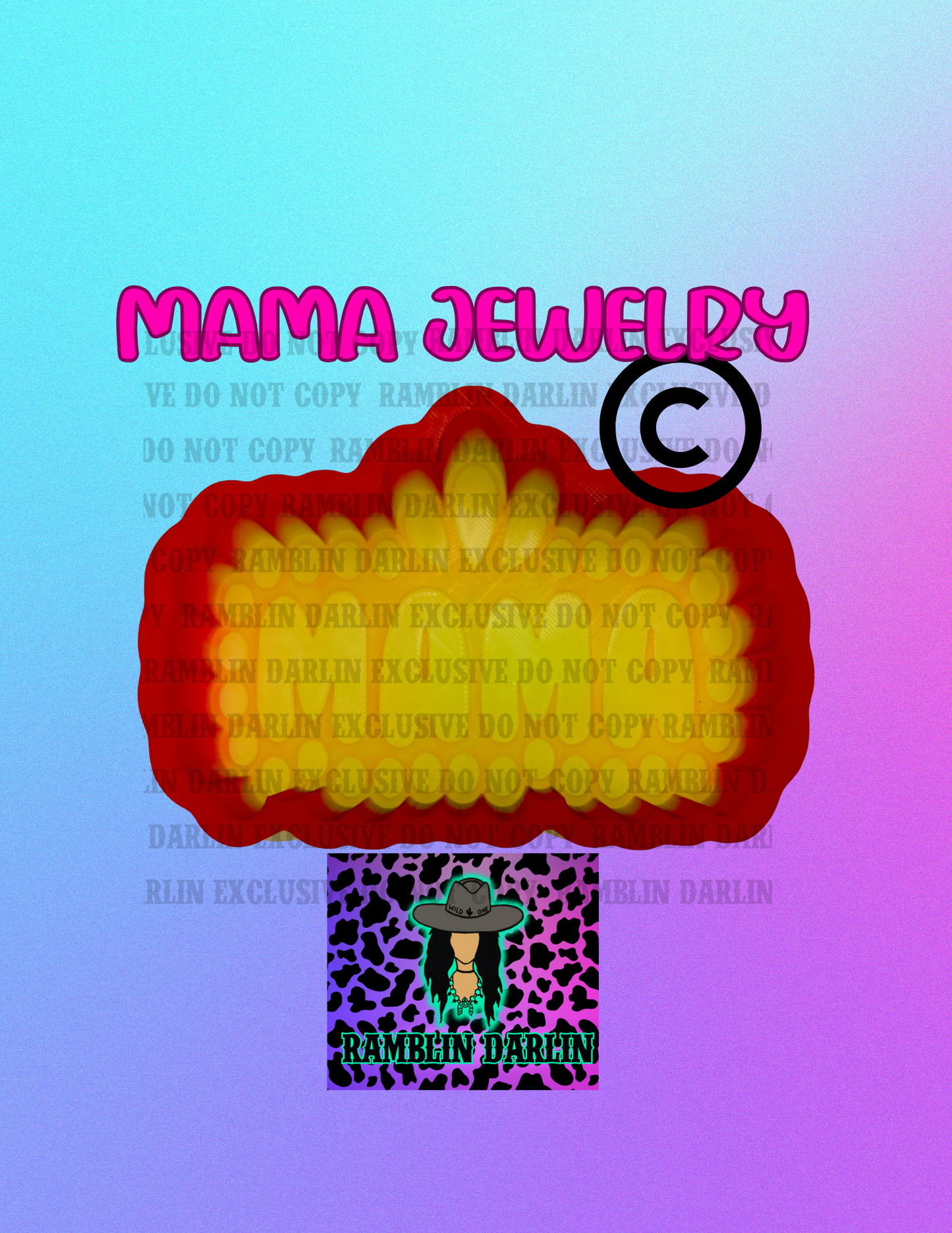 Mama Jewelry Mold ©️