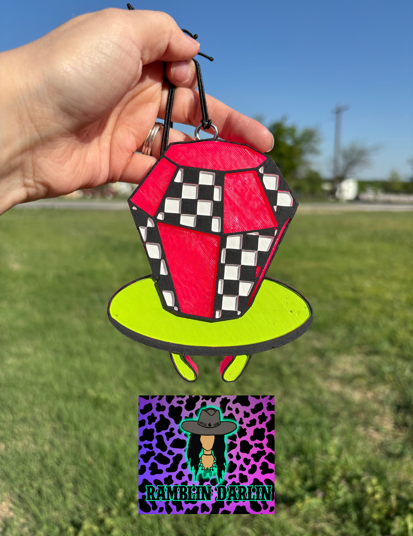 Checkered Ring Candy Mold