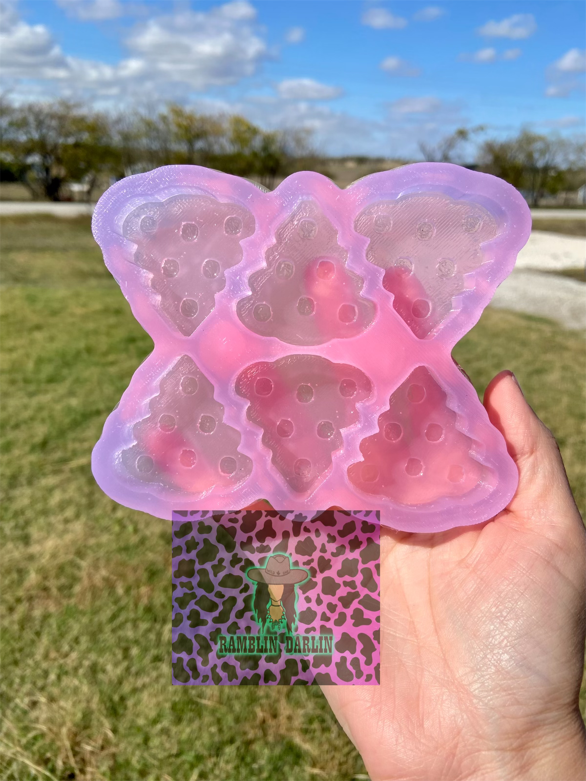 Tree Wax Melt Mold