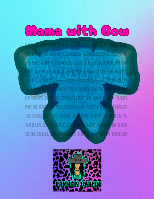 Mama with Bow Mold ©️