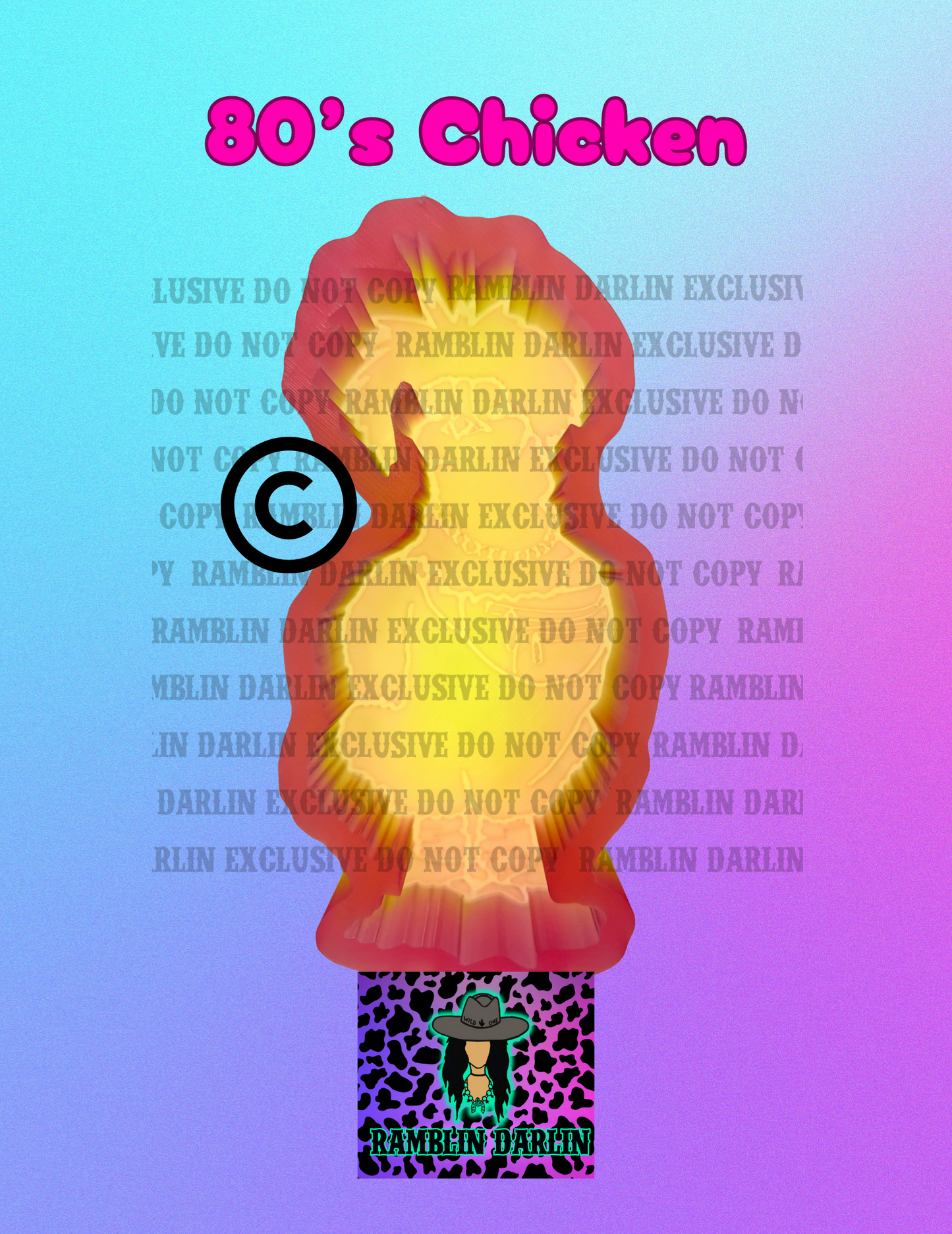 80’s Chicken Mold ©️