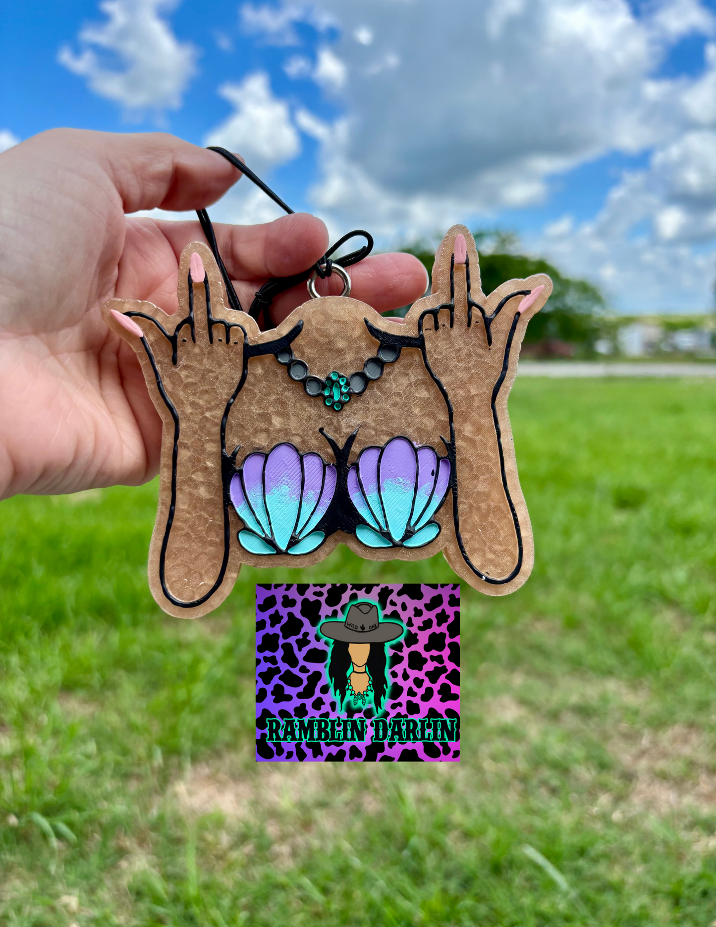 Middle Finger Mermaid Mold ©️