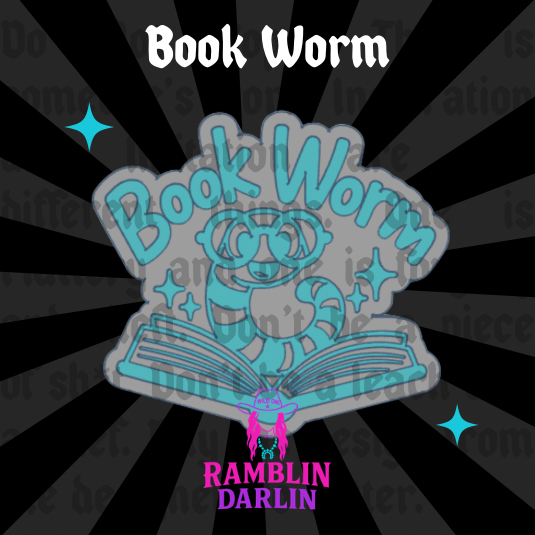 Book Worm Mold