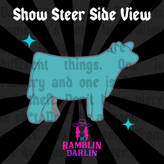 Show Steer Side View Mold