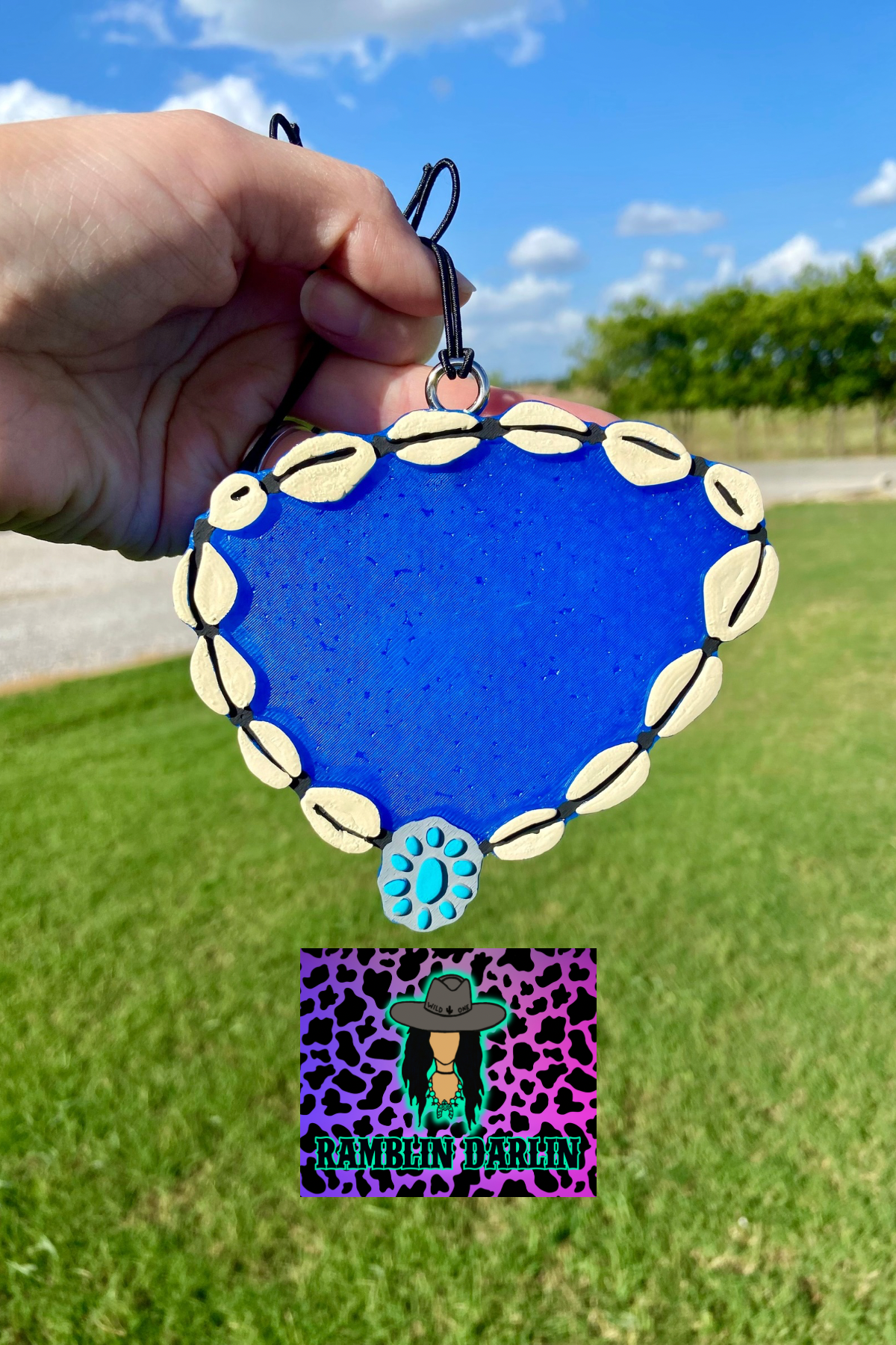 Squash Blossom Puka Necklace Mold ©️