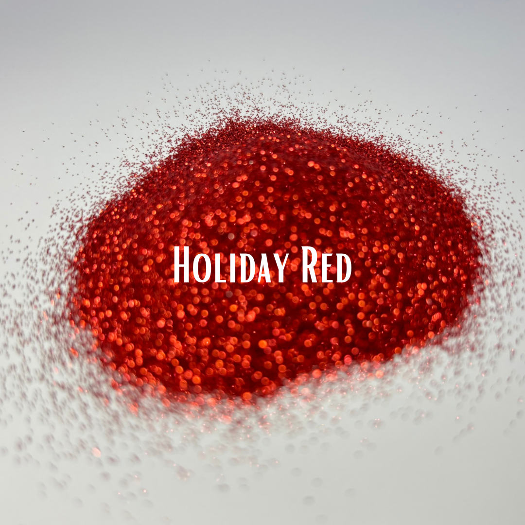 Holiday Red Fine Glitter