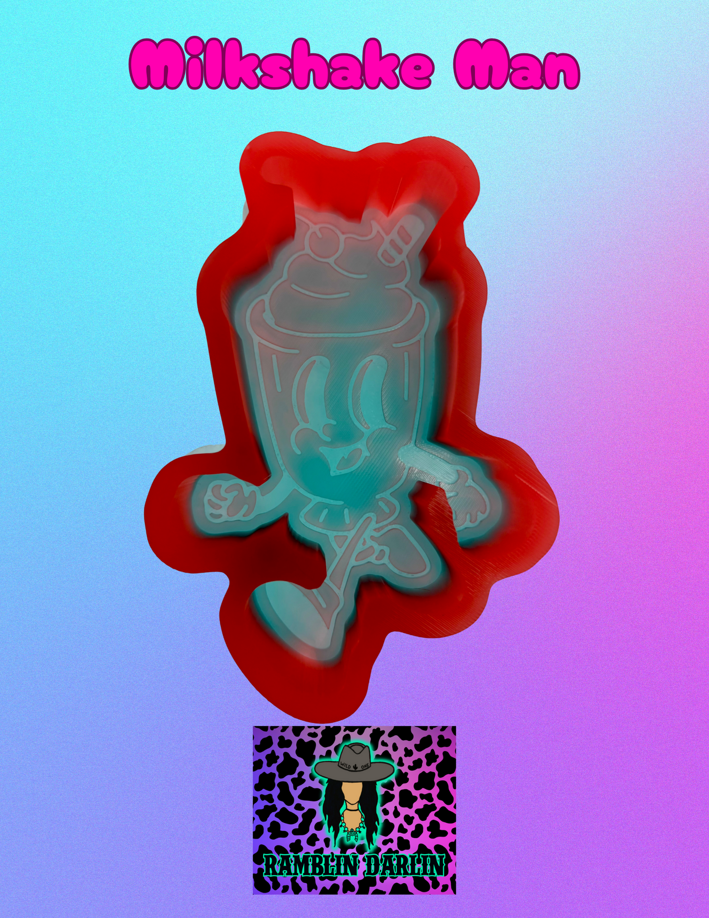 Milkshake Man Mold