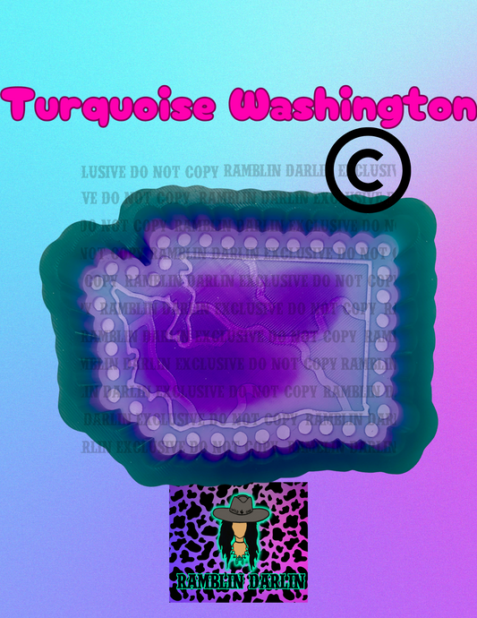 Turquoise Washington Mold ©️