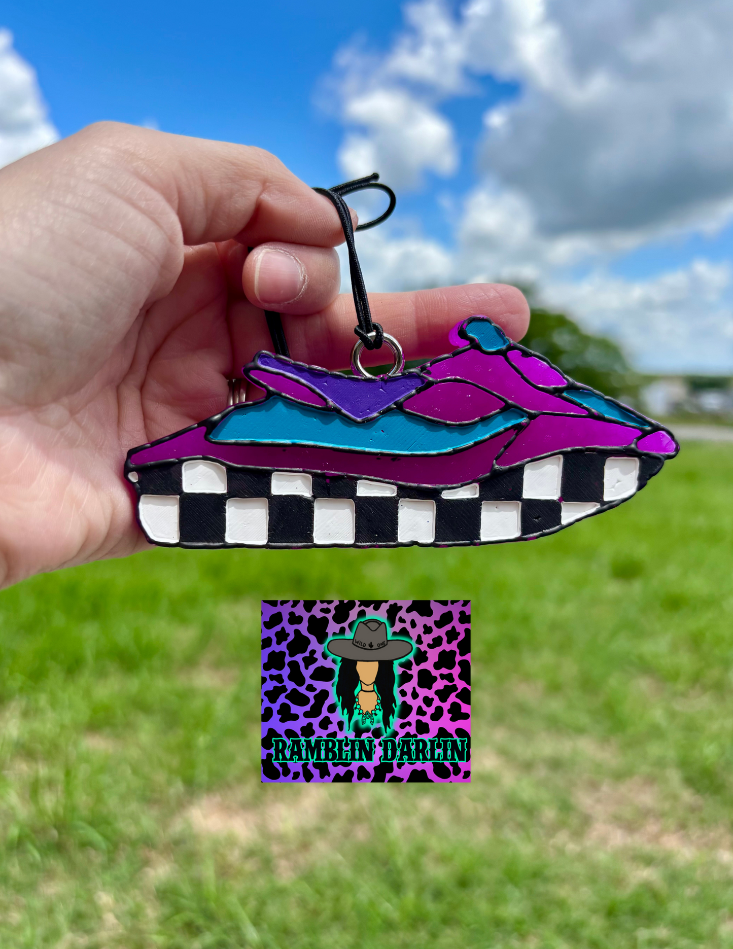 Checkered Jetski Mold ©️