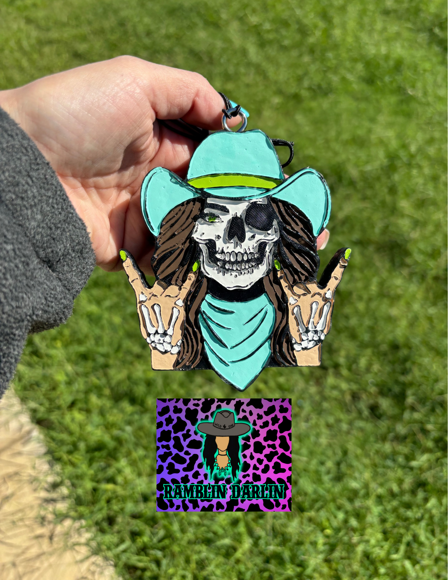 Cowgirl Skeleton Mold