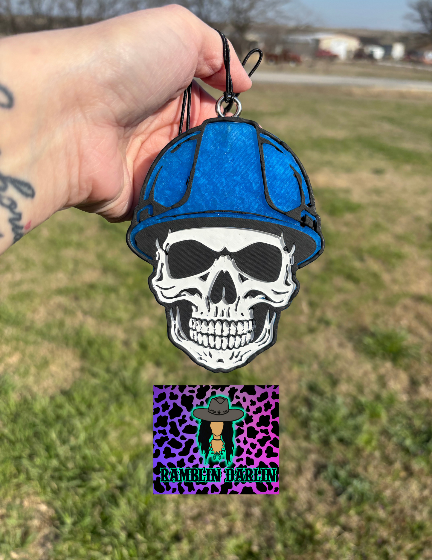 Hard Hat Skull Mold