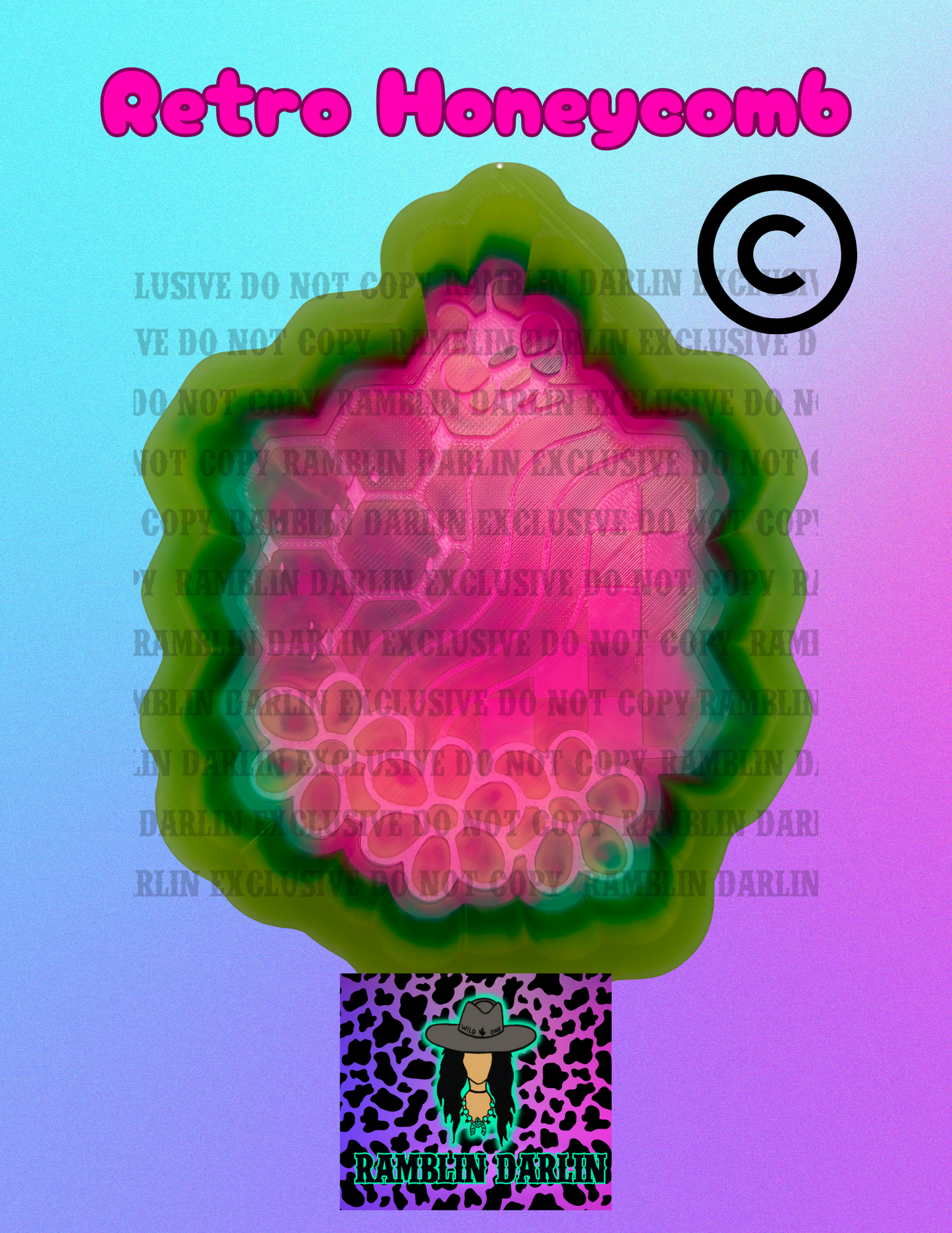 Retro Honeycomb Mold ©️
