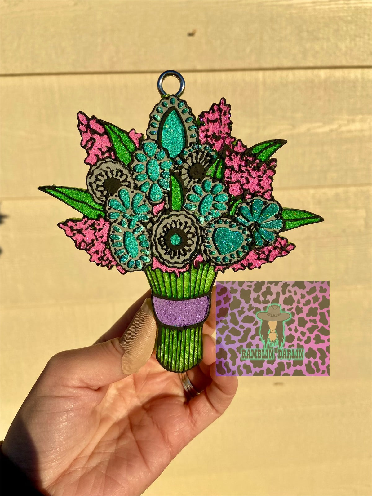 Turquoise Bouquet Mold ©️