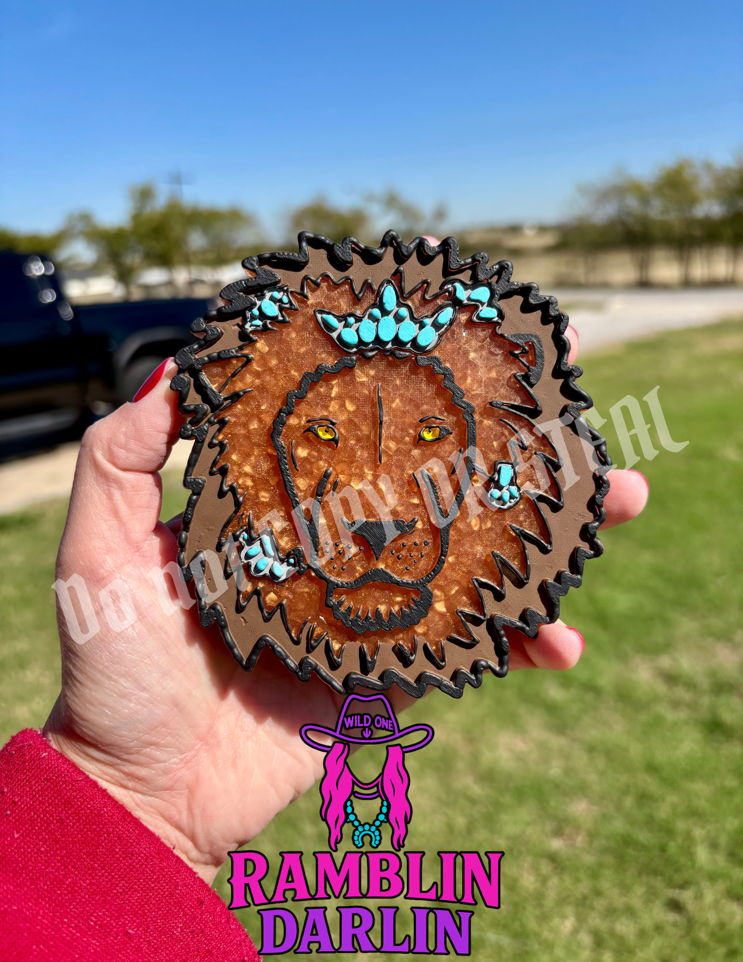 Western Leo Zodiac Mold ©️