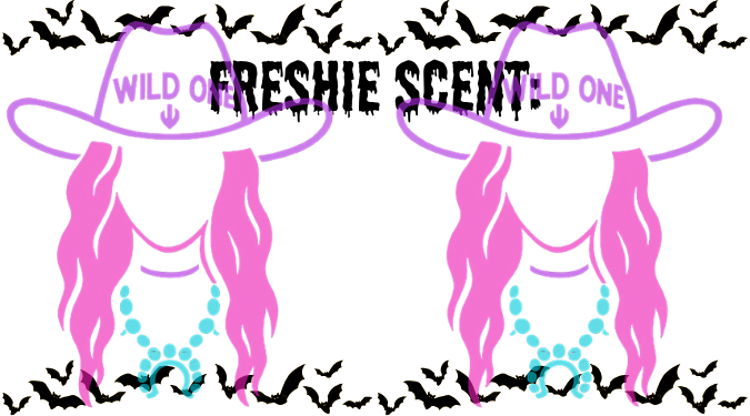 Freshie Scent Bats PNG file For Thermal Labels (2.25" x 1.25")