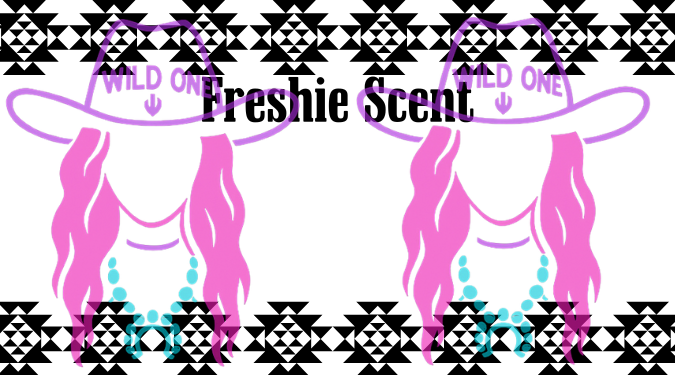 Freshie Scent Aztec 2.25"x 1.25" Thermal Label (qty 100)