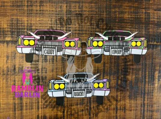 Car with Horns Cardstock (10pk)