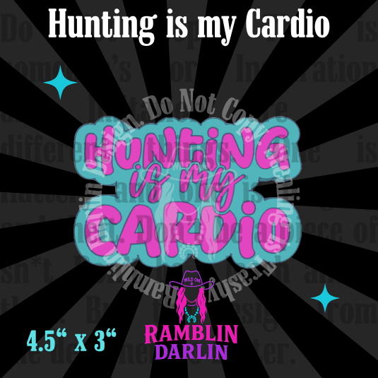 Hunting is my Cardio Mold