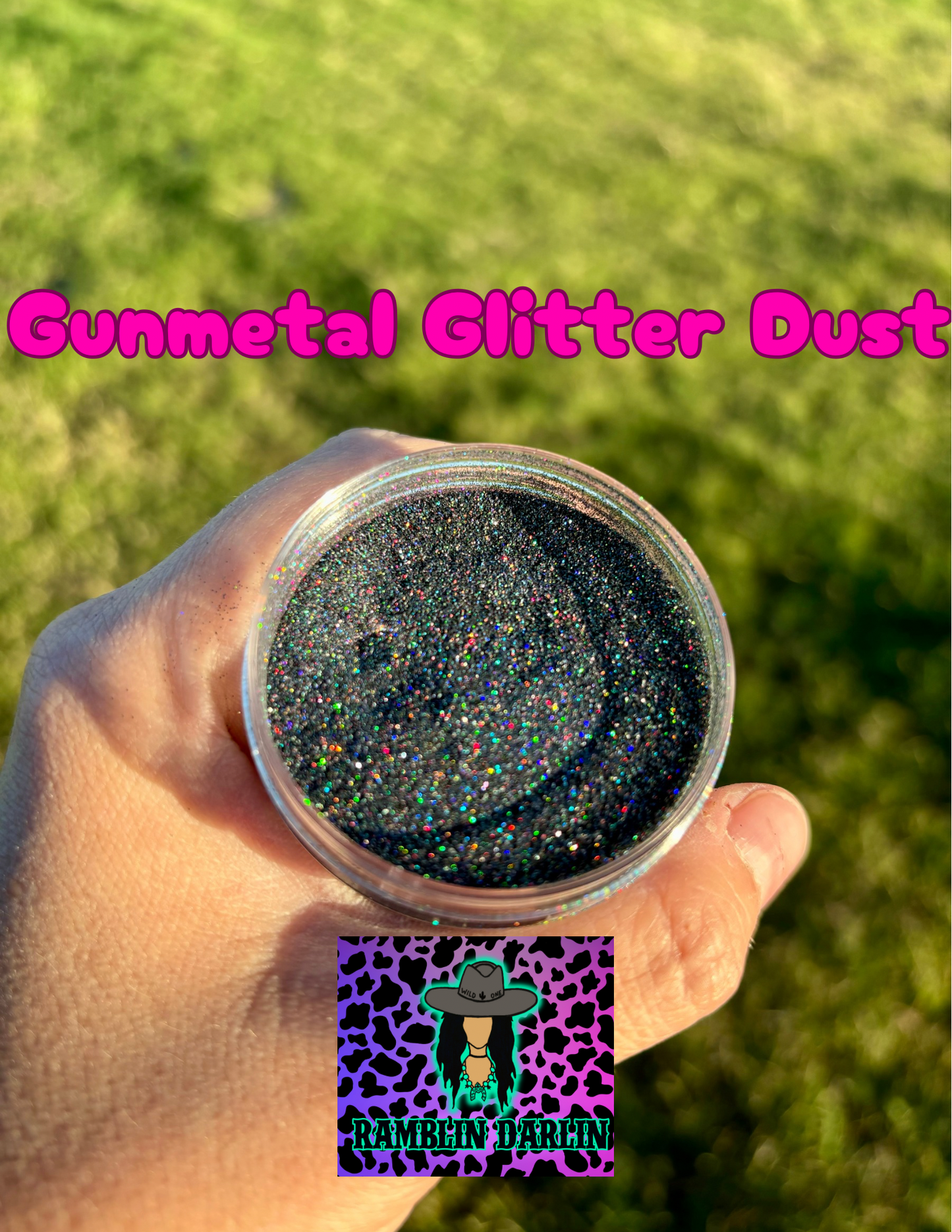 Gunmetal Glitter Dust