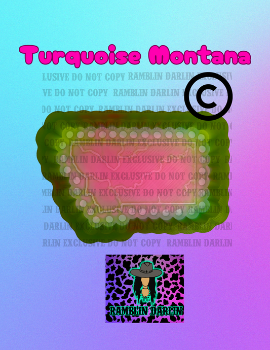 Turquoise Montana Mold ©️