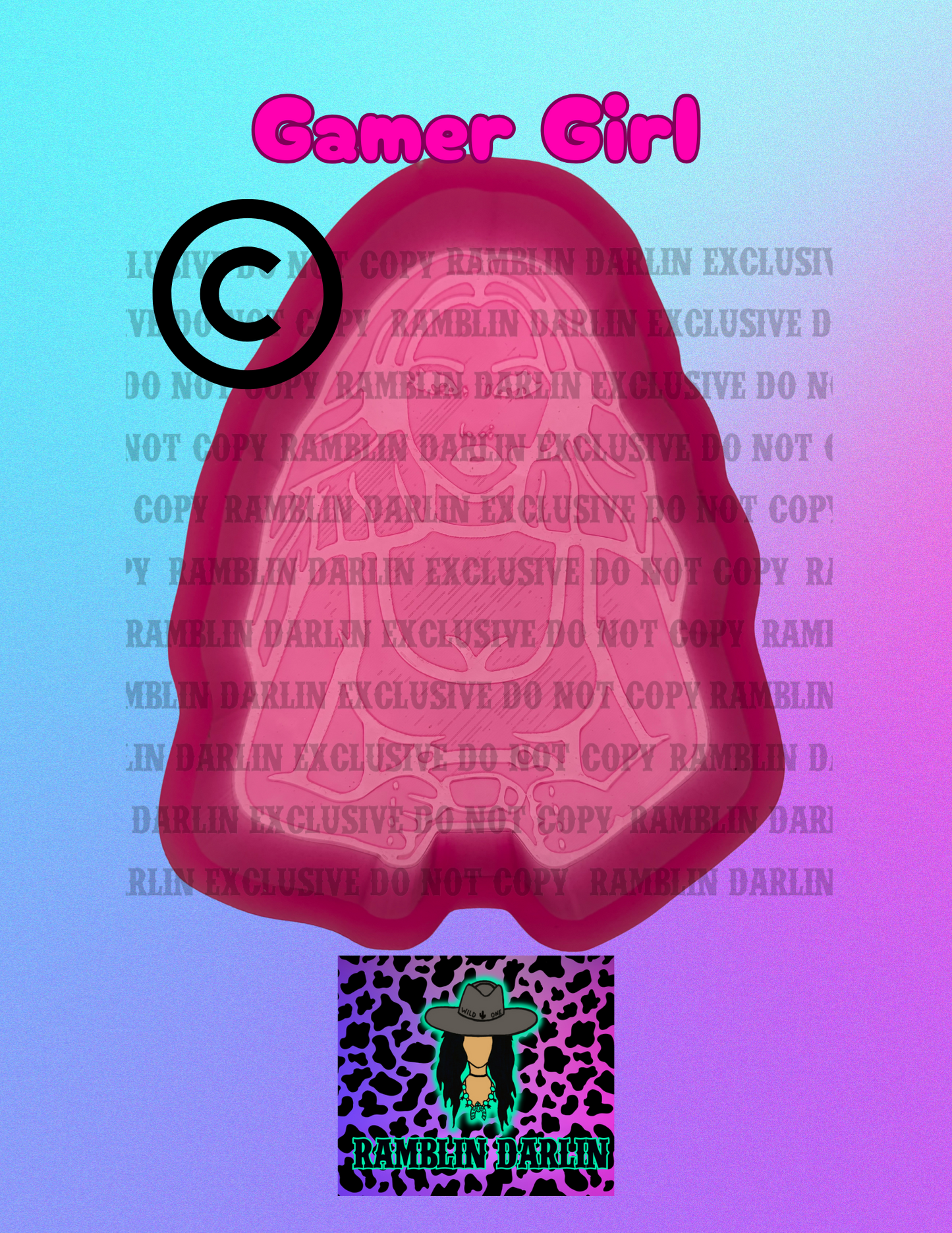 Gamer Girl Mold ©️