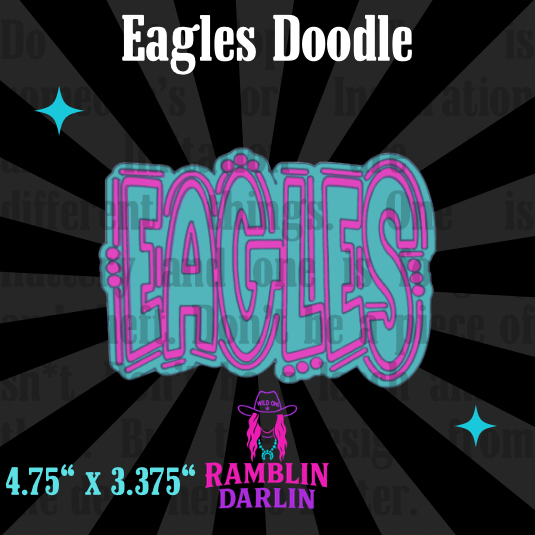Eagles Doodle Mold