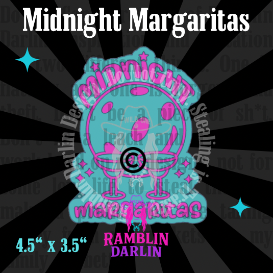Midnight Margaritas Mold ©️