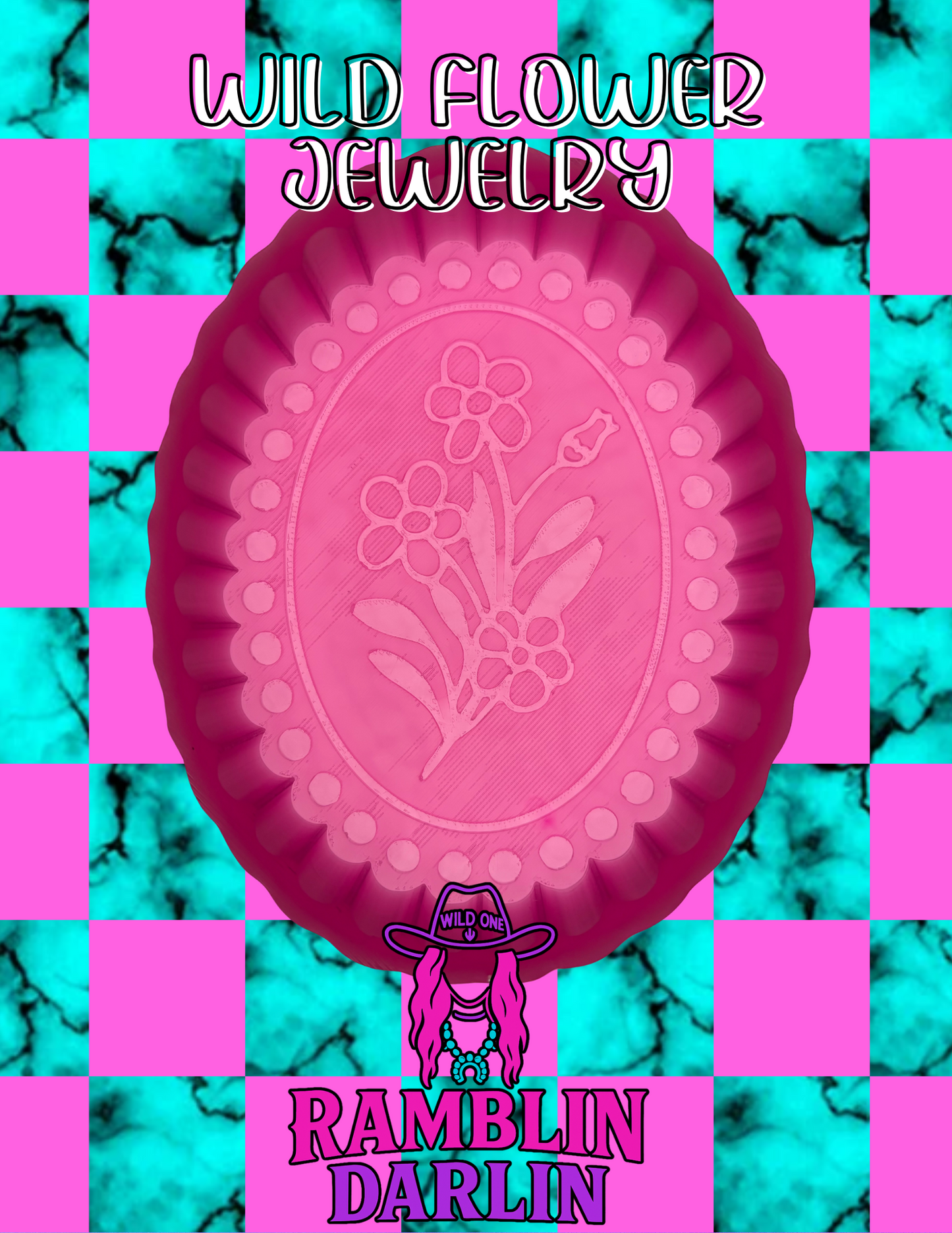 Wild Flower Jewelry Mold