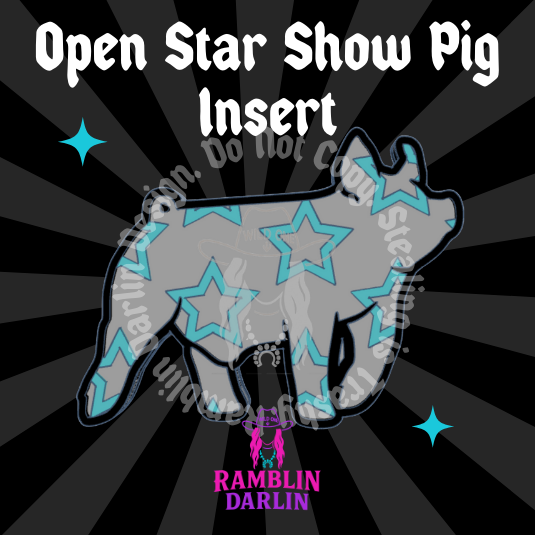 Show Pig Insert Mold