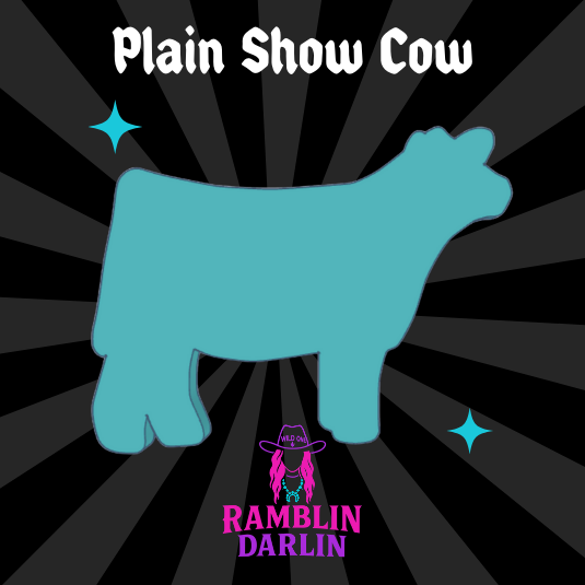 Plain Show Cow Mold