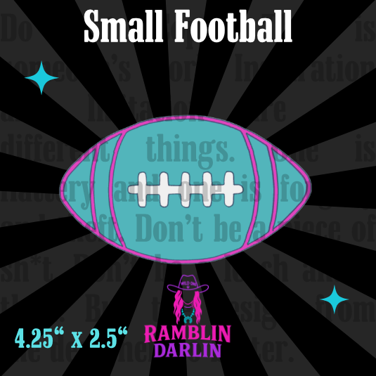 Small Football Mold