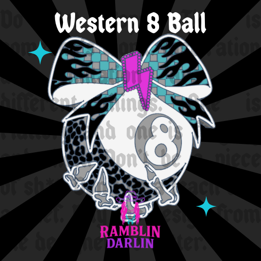 Western 8 Ball Mold