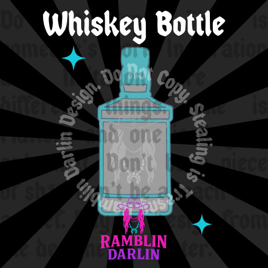 Whiskey Bottle Mold