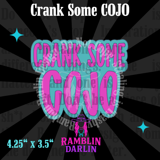 Crank Some COJO Mold