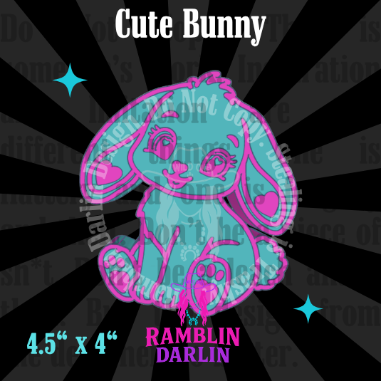 Cute Bunny Mold