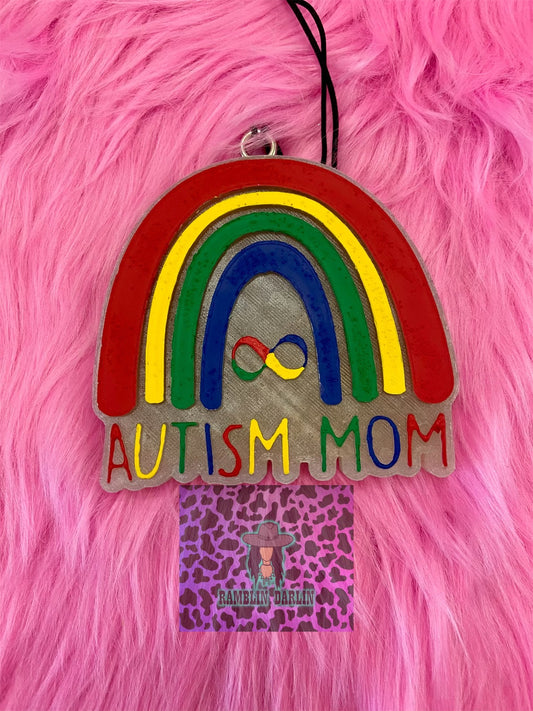 Autism Mom Rainbow Mold
