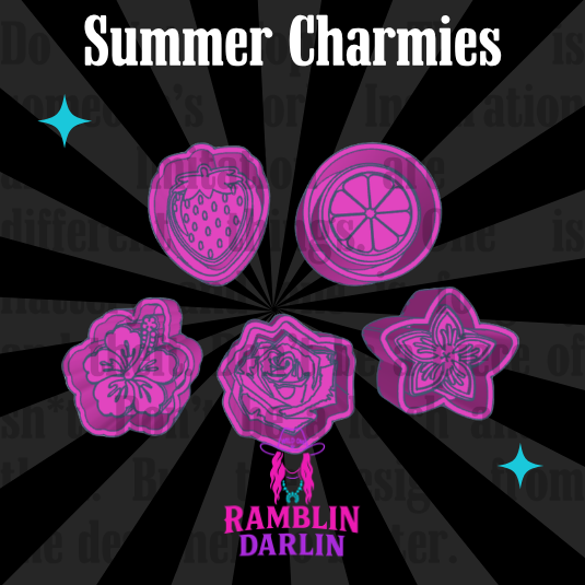 Summer Charmies 3 Molds (5 pk)