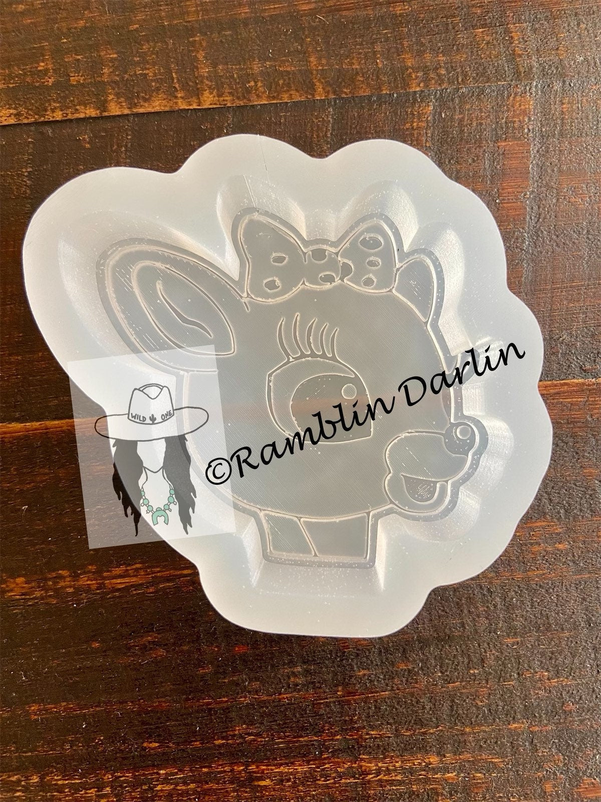 Girl Reindeer Head Mold