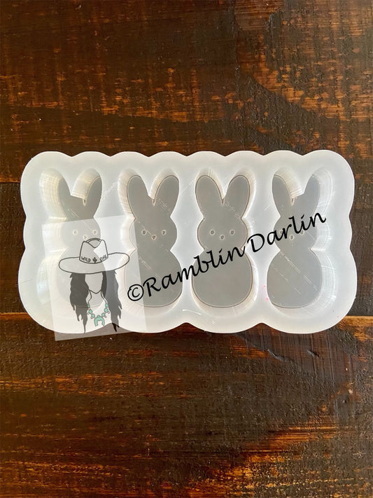Bunny Candy Vent Clips Mold