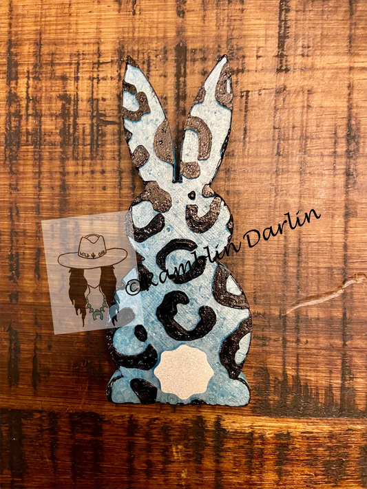 Leopard Print Bunny Mold