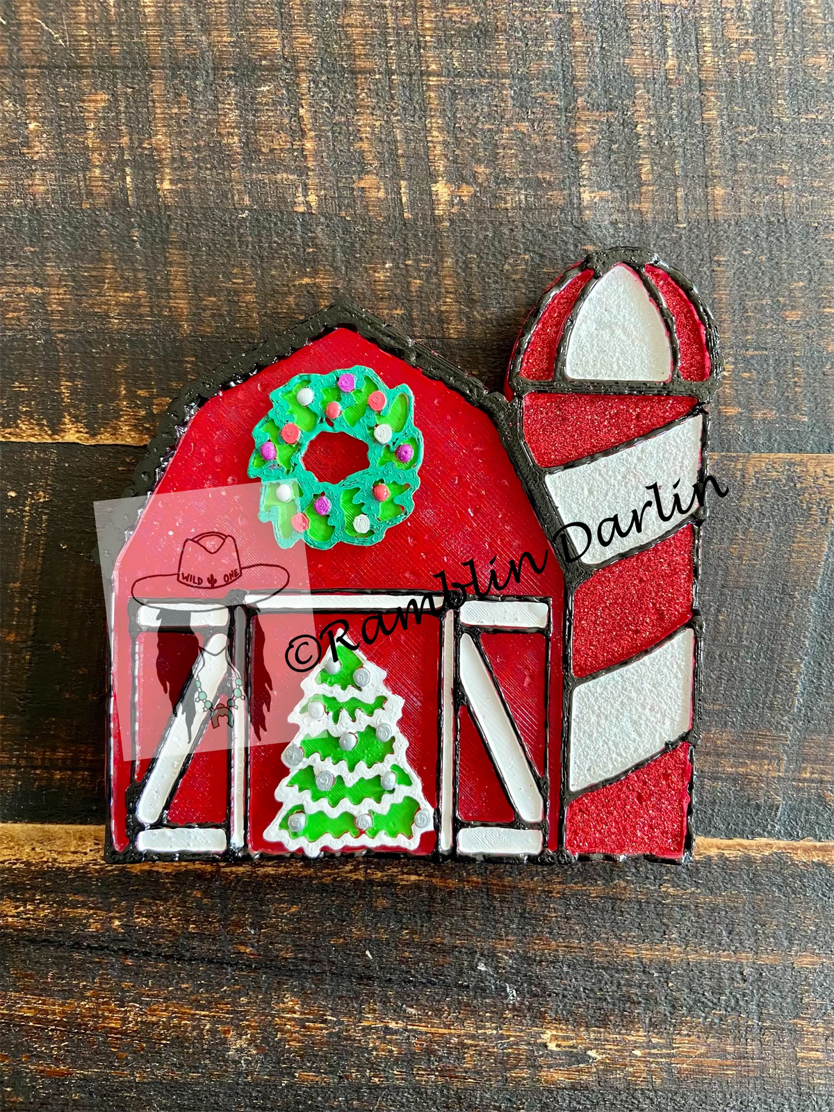Christmas Barn Mold